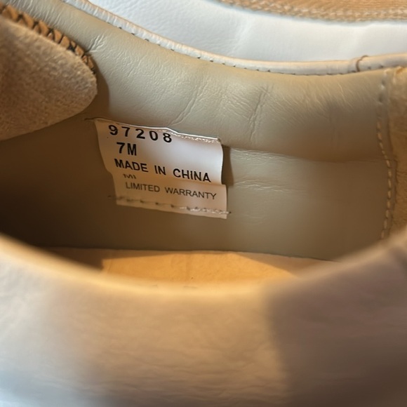 FootJoy LoPro Collection White Tan Oxford Golf Shoes w/Softspikes Mens 7M NWOT - Picture 7 of 9